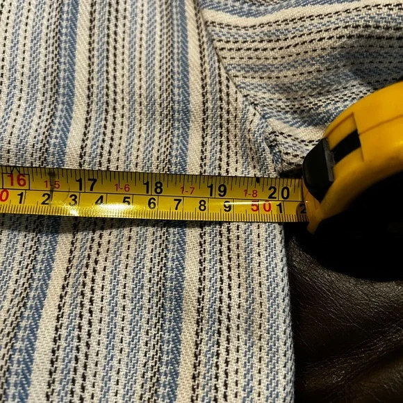 Beach By Exist Blue and White Striped Pullover - Picture 10 of 10